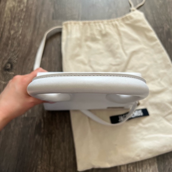 Jacquemus white le grand chiquito bag - Picture 11 of 15
